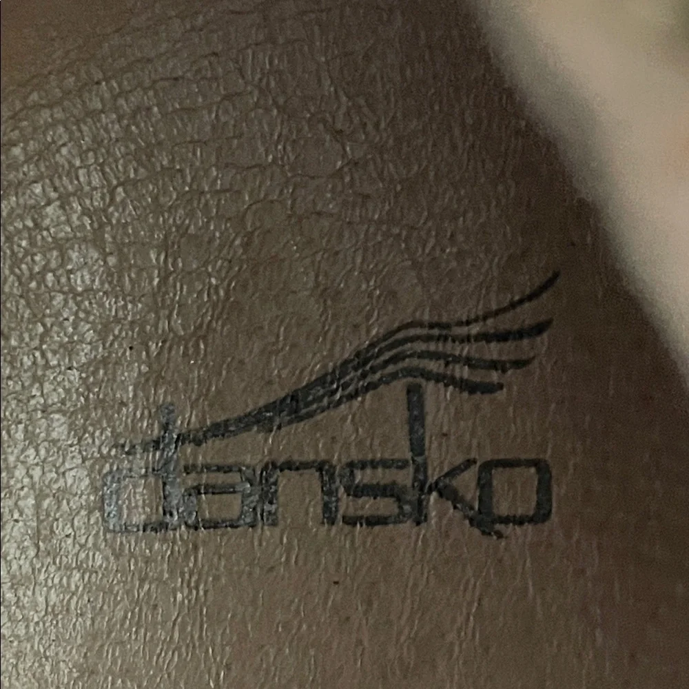 Dansko Women's Barbara Clog Boot Taupe Nubuck Size 40 9-9.5 - Picture 11 of 13